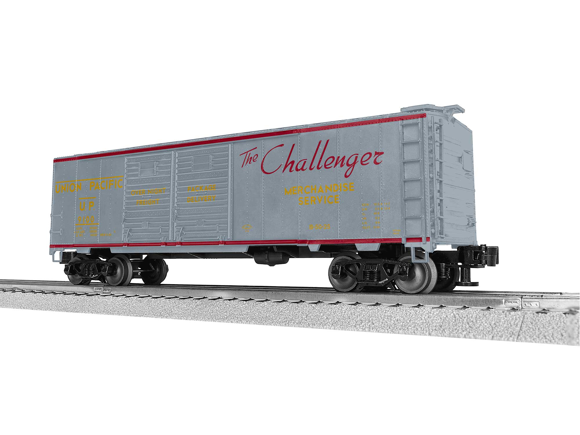 Vision Challenger Union Pacific 40' DD Boxcar 6-Pack #1